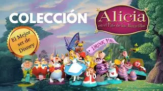 Colección Figuras Alicia en el País de las Maravillas NUEVO SET