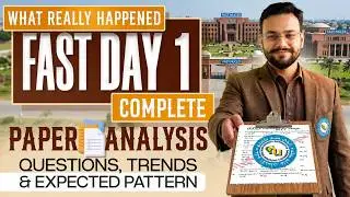 FAST 2026 Day 01 Paper Solutions | FAST 29 June Test MCQs with Answers | FAST Test 2026