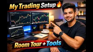 My Trading Setup 🔥 | Room Tour + Tools I Use for Stock Market Trading (2025)