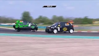 Kia Platinum Cup 2018. Race 2 Hungaroring. Crash