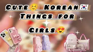 Cute☺ Korean🇰🇷 things for girls😍|kpop edition |cute things for girls|sasha quiz