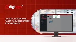 Tutorial Penggunaan Tanda Tangan Elektronik Digisign. #digisignid #signfromanywhere