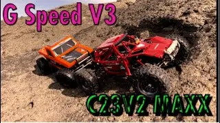 G Speed V3 & C23V2 MAXX LCG Cheater rigs, Rock Crawling Elie Fife Scotland
