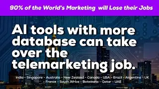 #Telemarketing #Marketing 70% of the World's Marketing Managers will Lose their Jobs