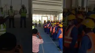 Arabian MEP company bin Al sheikh tower project water cooler distribution program#shortvideo