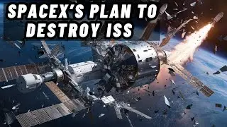 Goodbye ISS : SpaceX's Plan to Deorbit and Dismantle the Space Station #spacex #nasa  #starship