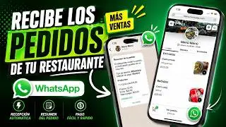 La Mejor App Para Restaurantes - Recibe Pedidos En WhatsApp 2025