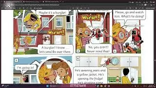 شرح درس  storyThe burglar صفحه 31- اللغة الإنجليزية  - الصف الرابع الأساسي  -  المعلمة سادن نضال