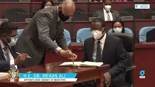 New Cabinet Sworn In