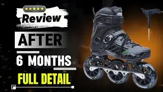 Jaspo vitesse110 inline skate review || jaspo vitesse110 inline skate unboxing||best hard boot skate