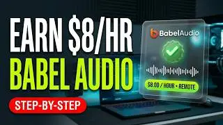 Earn $8/Hour on Babel Audio! (Step-by-Step Guide) | Legit Work From Home Job