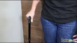 The Foldable Safety Cane with Ultra-Wide Swivel Base