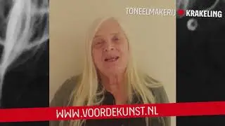 Liesbeth Coltof van de Toneelmakerij steunt #dedeurzitdicht