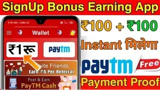 2020 Best New Earning App | Earn Daily ₹5,000 Paytm Cash Without Investment || Tech & Earn