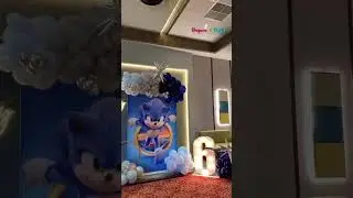 Sonic Theme Birthday Decor | Unique Ideas for Kids Birthday 📲Call : 8370863809 I 9609891276