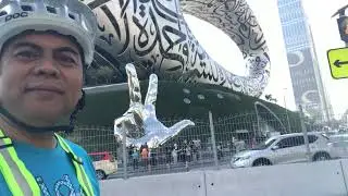 Dubai Future Museum Cycle ride