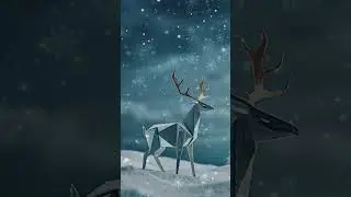 Framed Christmas TV Art - Christmas Serenity