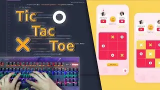 Asmr Programming - Android TicTacToe Game Coding JetpackCompose/Kotlin