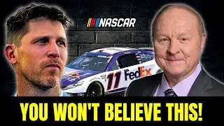 Denny Hamlin Just Called Out NASCAR Media!