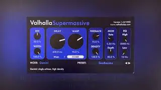 Valhalla Supermassive Reverb plugin - huge atmospheric ambient reverbs for FREE
