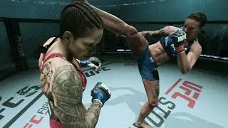 EA UFC 5 GERMAINE de RANDAMIE vs AMANDA NUNES Easy Level 202601261120