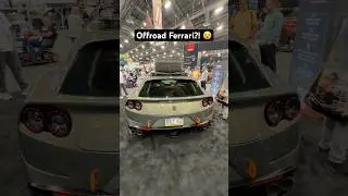ЗАПРЕЩЕННЫЙ внедорожный Ferrari 😍