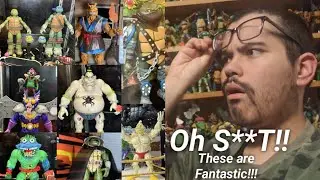 TMNT Craze at NYCC!! NEW NECA TMNT Figs Revealed #turtlepower #neca
