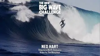 Ned Hart at Shipsterns - Big Wave Challenge 2022/23 Contender