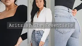 Aritzia ESSENTIALS & BEST SELLERS (TRY-ON) | TOP 10 Pieces You NEED To Buy