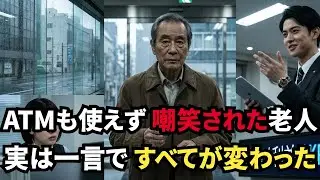 「親父は頭取」と威張る若手行員──だが老人の一言「創業者を」でもう勝負は終わっていた。