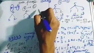 Method-2 to find Number of Onto Function(Permutation & Combination method)