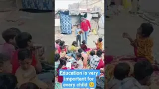 Education is very important for every child ☺️