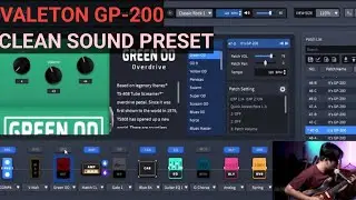 Clean Preset on Valeton GP-200 (Great for Live and Recording)
