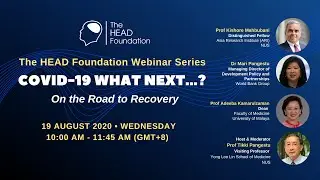 On the Road to Recovery | COVID-19 What Next...? Webinar Series