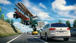 Most Epic Car Crashes in BeamNG Drive #03 [BeamNG.Drive] by Teetoo Drive