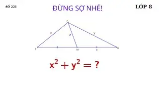 Hình học 8 - Học Toán Cùng Thầy Thắng,ĐỨNG SỢ NHÉ X^2+Y^2 =?