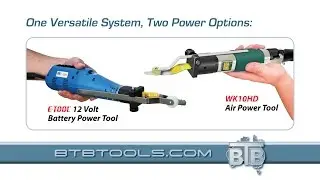 BTB Tools - (Deutsch) BTB Air & Battery Powered Windshield Removal Tool