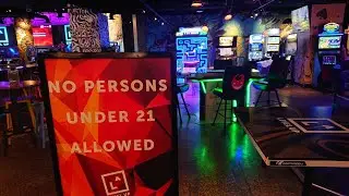 World's largest Pac-Man at MGM Hotel & Casino Las Vegas Level Up - 2019 January 7