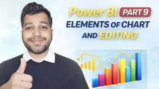 Power BI | Part 9 | Element of Chart | Basic Part of Editing 