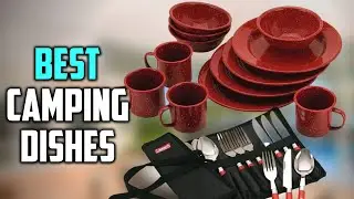 Best Camping Dishes in 2026 - Top 5 Review | Includes - Cups/Plates/Bowls/Cutlery/Comes in Mesh Bags