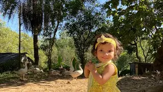 Village trip with her #viral #family #love #trending #travel #foryou #funny #food 