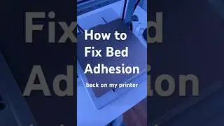 FIX Build Plate Adhesion Issues By Cleaning your build plate!