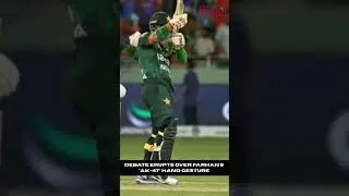 Debate erupts over Farhan&rsquo;s &ldquo;AK-47&rdquo; hand gesture |Flix9