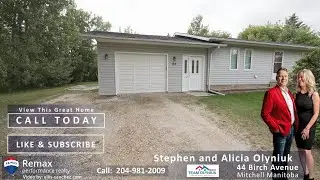 House For Sale at 44 Birch Avenue in Mitchell Manitoba with Team Olyniuk