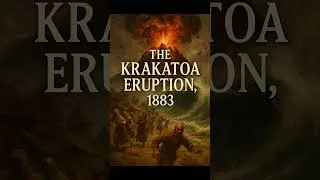 KRAKATOA 1883 - The Eruption That Shook The World #shorts #firesidehistory