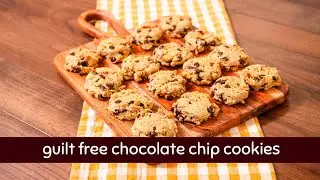 Guilt Free Gluten Free Chocolate Chip Cookies