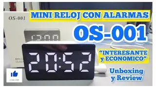 MINI RELOJ CON ALARMAS OS-001
