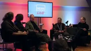 HACKING MAINSTREAM. Andy M&uuml;ller-Maguhn Gavin MacFadyen Lowell Bergman. The Logan Symposium Dec 2014