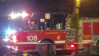 *EQ2B BRAKE* chicago fire department engine 108 responding