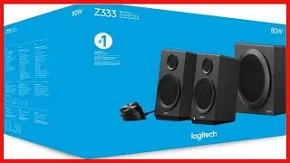 Logitech Z333 2.1 Speakers &ndash; Easy-access Volume Control, Headphone Jack &ndash; PC, Mobile Device